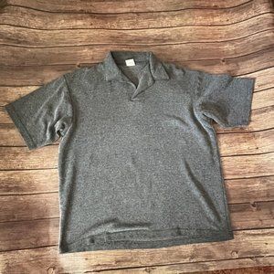 Men’s Utility Wear Gray Polo Size Large